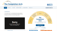 Desktop Screenshot of completionarch.org